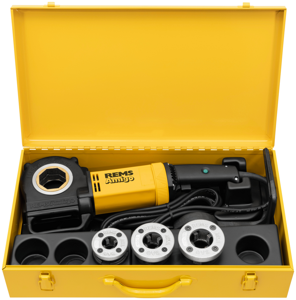 REMS 530027 Amigo Set M Pipe Threader 20+25+32mm