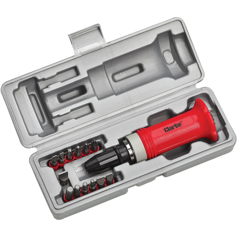 Clarke 1801498 CHT498 _" Drive Impact Screwdriver Set