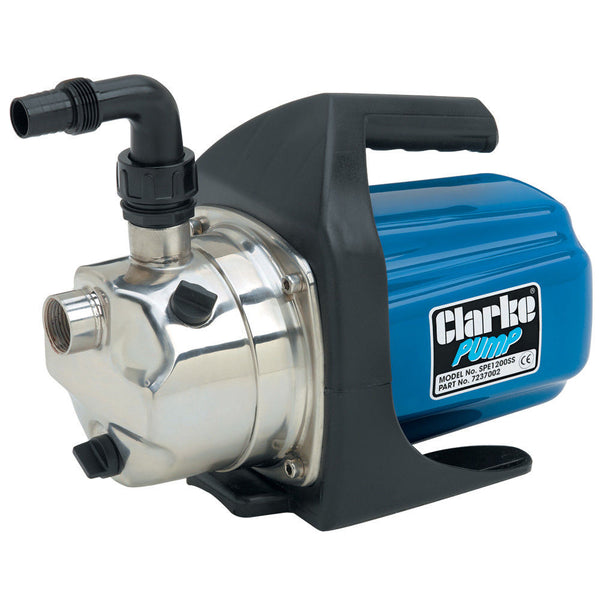 Clarke 7237002 SPE1200SS 1" Self Priming Stainless Steel Pump