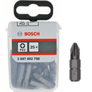 Bosch 2607002798 Extra Hard Screwdriver Bit For rotary drills/drivers 25mm 25Pcs
