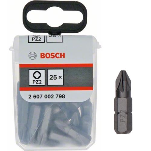 Bosch 2607002798 Extra Hard Screwdriver Bit For rotary drills/drivers 25mm 25Pcs