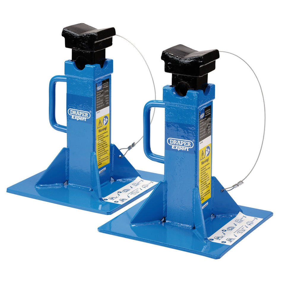 Draper Expert 20116 Heavy Vehicle Axle Stands, 20 Tonne (Pair)