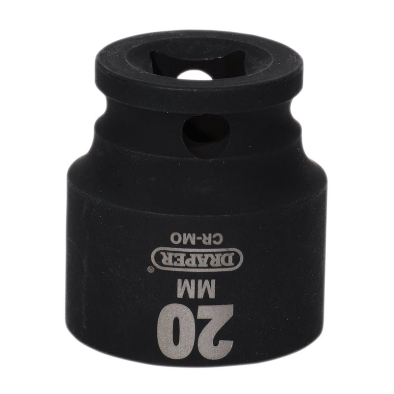 Draper 20168 Draper Hi-TORQ Impact Socket, 3/4" Sq. Dr., 20mm