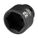 Draper 20171 Draper HI-TORQ Metric Impact Socket, 3/8" Sq. Dr., 22mm