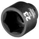 Draper 20172 Draper Hi-TORQ Impact Socket, 3/8" Sq. Dr., 23mm