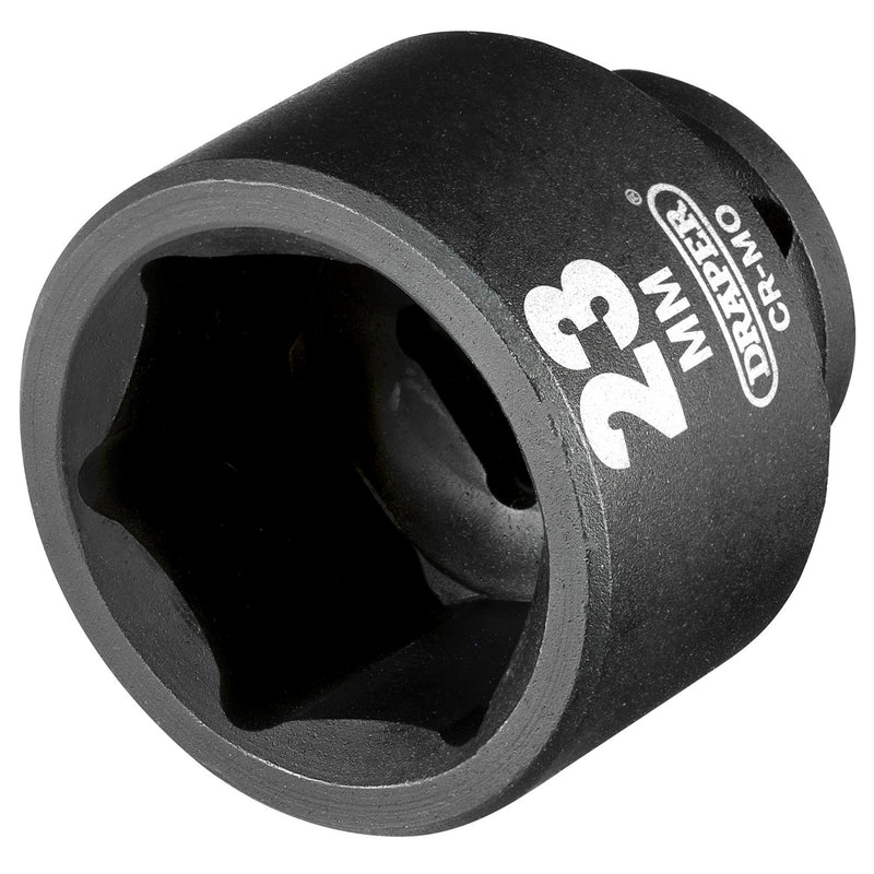 Draper 20172 Draper Hi-TORQ Impact Socket, 3/8" Sq. Dr., 23mm