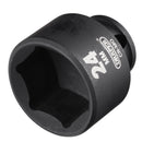 Draper 20175 Draper HI-TORQ Metric Impact Socket, 3/8" Sq. Dr., 24mm
