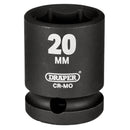 Draper 20184 Draper Hi-TORQ Impact Socket, 1/2" Sq. Dr., 20mm
