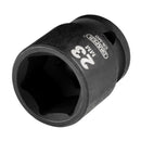 Draper 20185 Draper HI-TORQ Metric Impact Socket, 1/2" Sq. Dr., 23mm