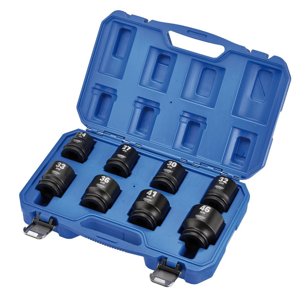 Draper 20206 HI-TORQ¨ Metric Impact Socket Set, 3/4" Sq. Dr. (8 Piece)