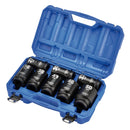Draper 20210 HI-TORQ¨ Metric Deep Impact Socket Set, 1" Sq. Dr. (8 Piece)