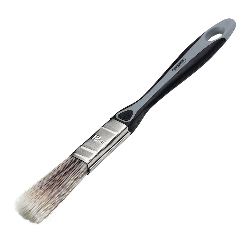 Draper 20451 Flat Paint Brush with Soft Grip, 12mm