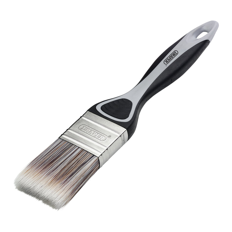 Draper 20453 Flat Paint Brush with Soft Grip, 40mm