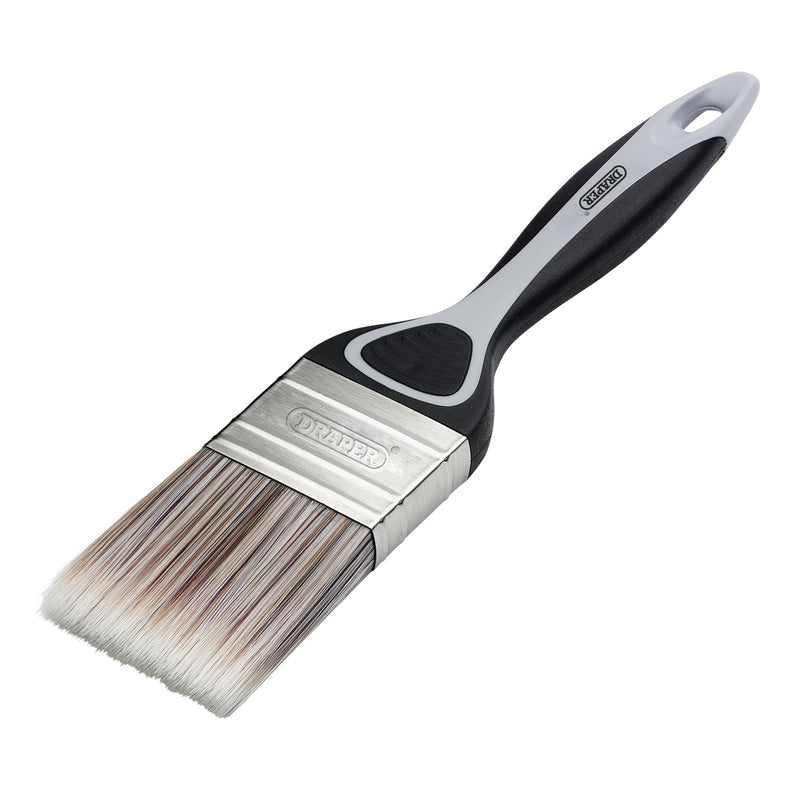 Draper 20501 Flat Paint Brush with Soft Grip, 50mm