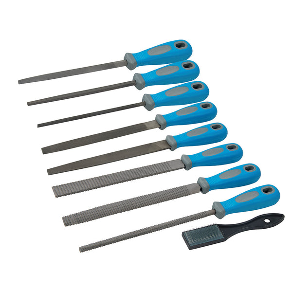 Silverline 208312 File & Rasp Set 9pce