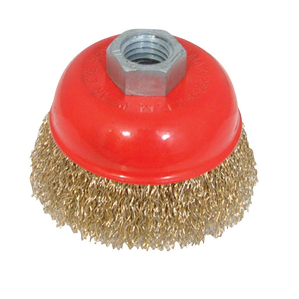 Silverline 208542 Brassed Steel Crimp Cup