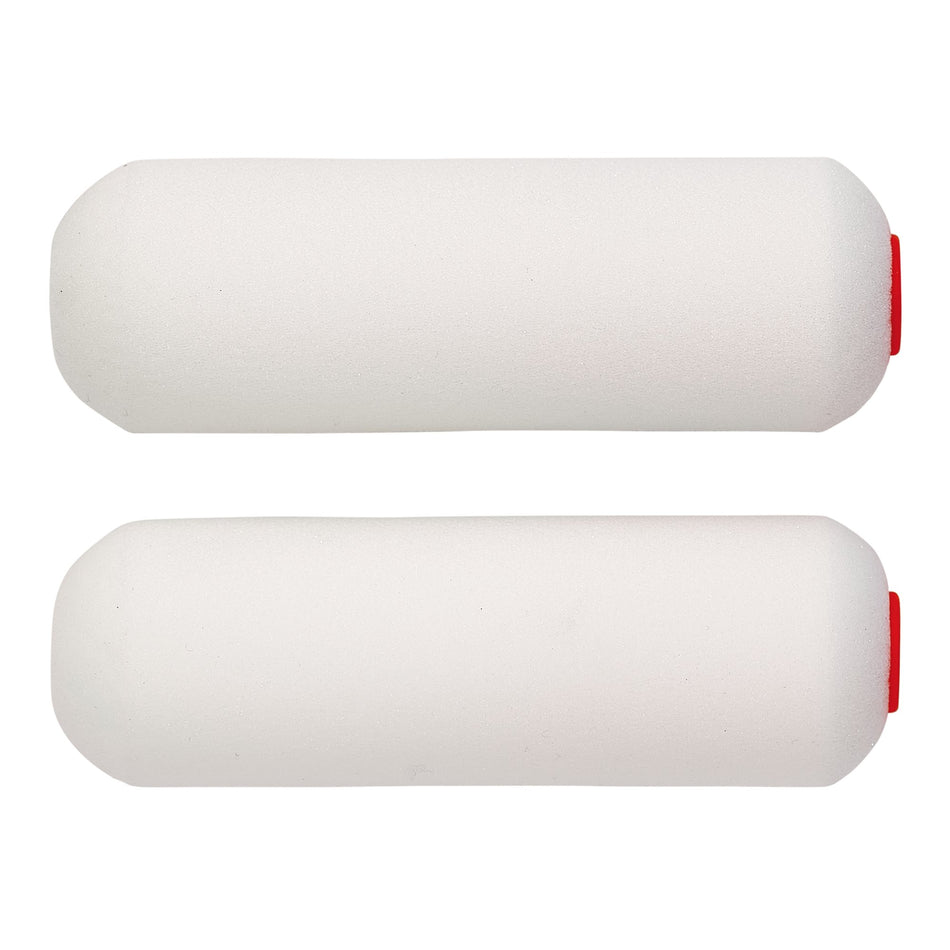 Draper 20879 High-Density Foam Roller Sleeves, 4"/100mm (Pack of 2)