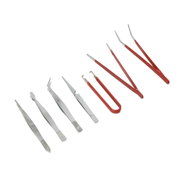 Silverline 209144 Tweezer Set 7pce
