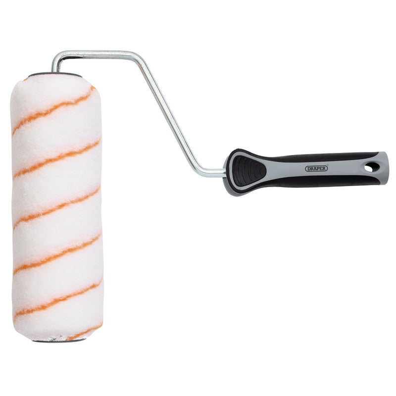 Draper 20927 Long Pile Polyester Paint Roller with Soft Grip Handle, 9"/230mm