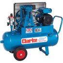 Clarke 2092640 XEP15/50 (O/L) 14cfm 50 Litre 3HP Portable Industrial Air Compressor (110V)
