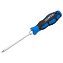 Draper 21009 2-in-1 Reversible Blade Soft Grip Screwdriver, SL6/PZ2 x 175mm