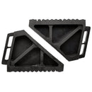 Draper 21132 Rubber Wheel Chocks, 6 Tonne (Pair)