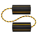 Draper 21135 Heavy Duty Rubber Wheel Chocks, 3 Tonne (Pair)