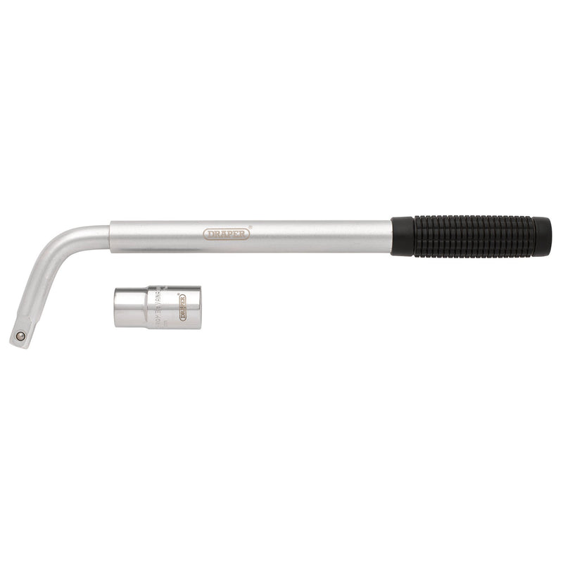 Draper 21275 Extending Wheel Nut Wrench, 1/2" Sq. Dr., 355-550mm