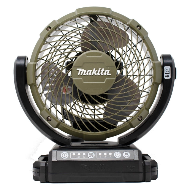 Makita DCF102Z O 14v 18v 240v LXT Cordless Portable 3 Speed Fan Olive DCF102ZO