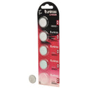 Draper 21599 Uniross Lithium Coin Cell CR2025 Batteries (Pack of 5)