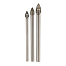 Silverline 217584 Tile & Glass Drill Bit Set 3pce