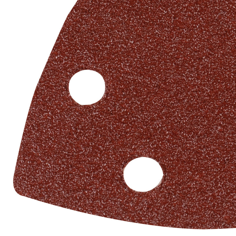 Silverline 218923 Hook & Loop Triangle Sheets 90mm 10pk