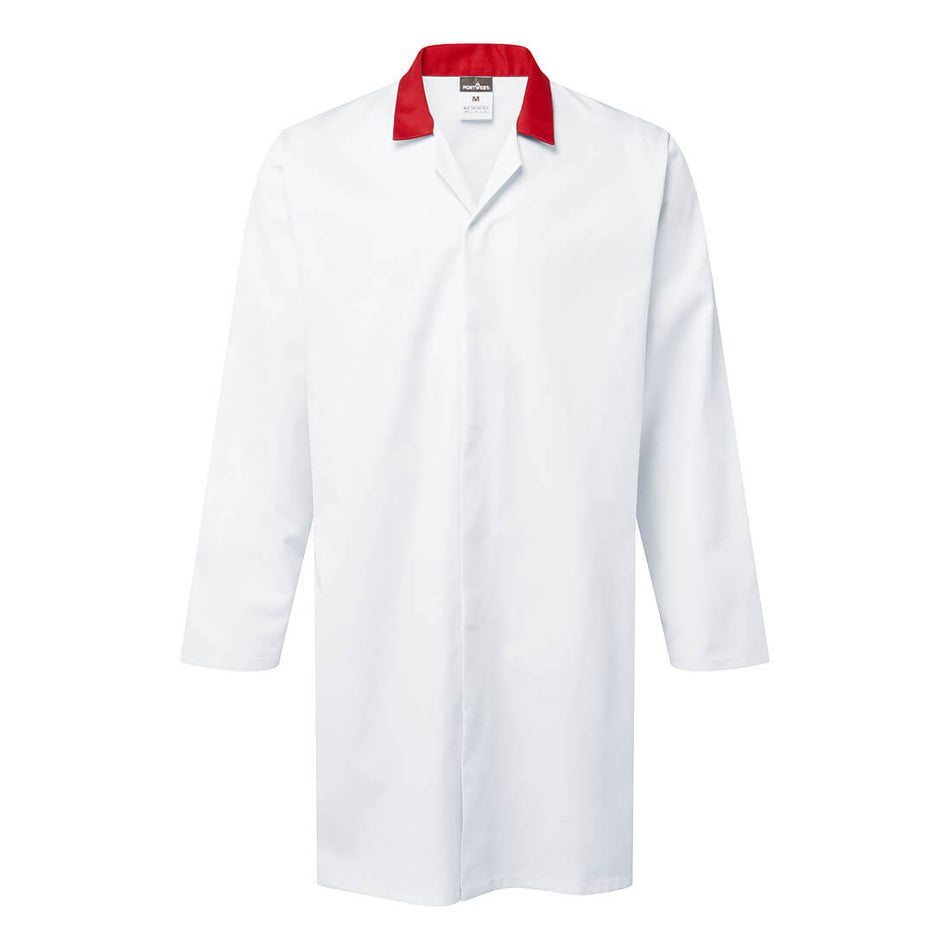 Portwest Food Industry No Pocket Coat