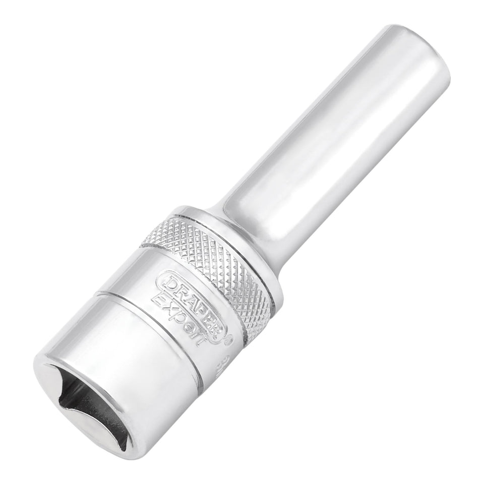 DRAPER 22406 Draper Expert HI-TORQ® 12-Point Metric Deep Socket, 1/2" Sq. Dr., 8mm