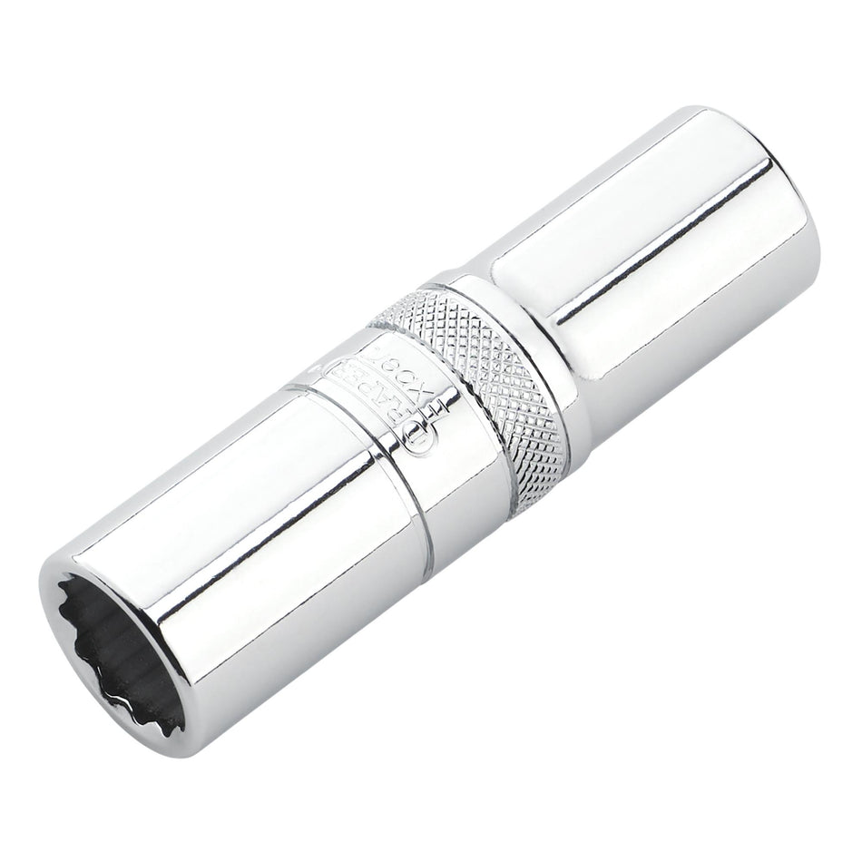 DRAPER 22421 Draper Expert HI-TORQ® 12-Point Metric Deep Socket, 1/2" Sq. Dr., 15mm