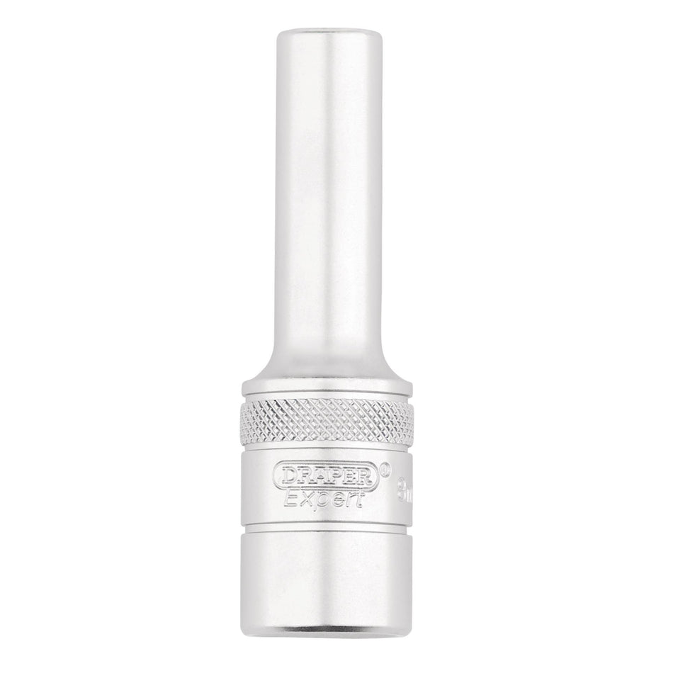 DRAPER 22428 Draper Expert HI-TORQ® 6-Point Metric Deep Socket, 1/2" Sq. Dr., 8mm