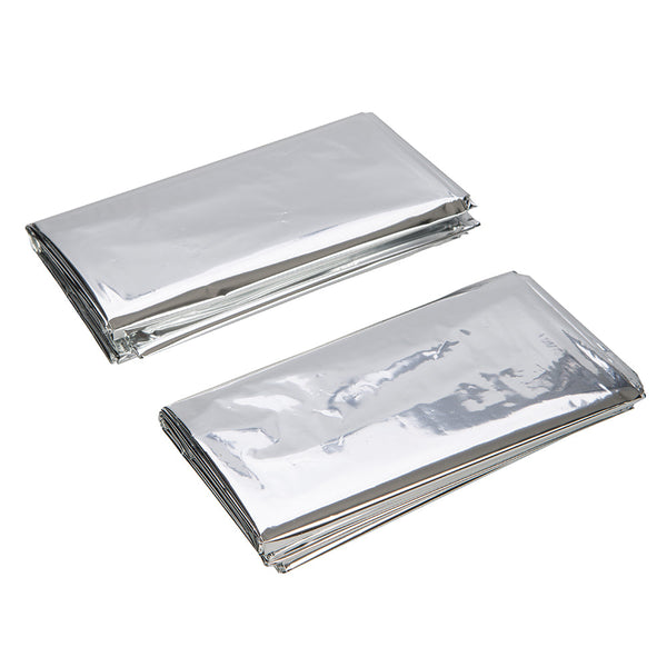 Silverline 226306 Emergency Foil Blanket 2pk