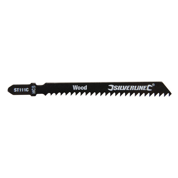 Silverline 227921 Jigsaw Blades for Wood 5pk