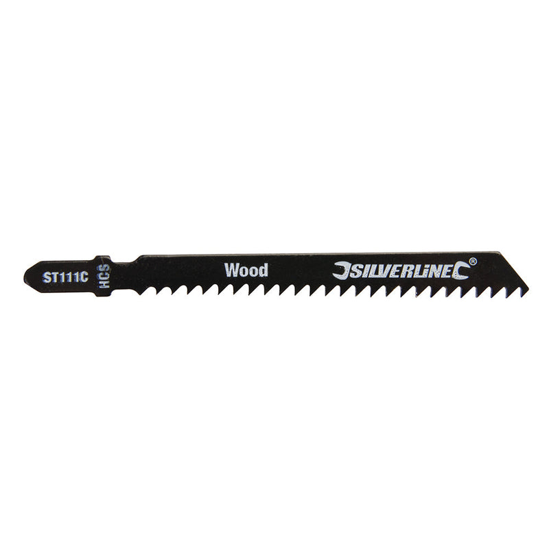Silverline 227921 Jigsaw Blades for Wood 5pk