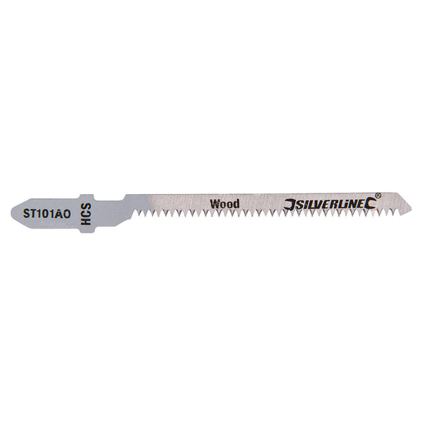 Silverline 228049 Jigsaw Blades for Wood 5pk