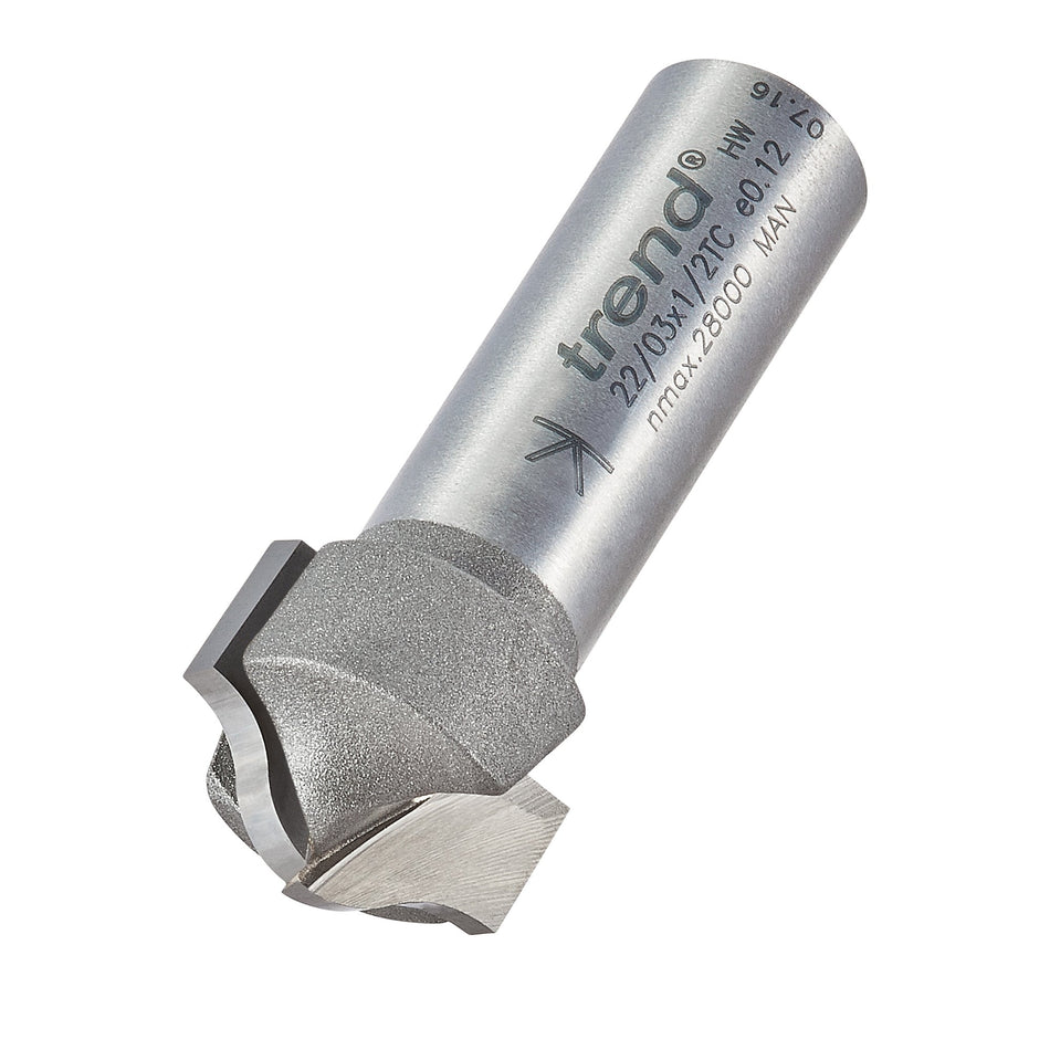 Trend Tools 22/03X1/2TC Flat Ogee Cutter