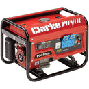 Clarke 8857852 PG3800A 3kVA 230V Petrol Generator