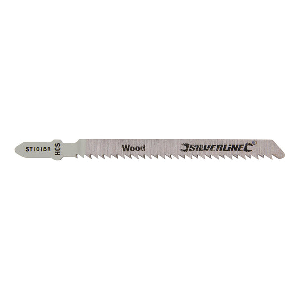 Silverline 233425 Jigsaw Blades for Wood 5pk