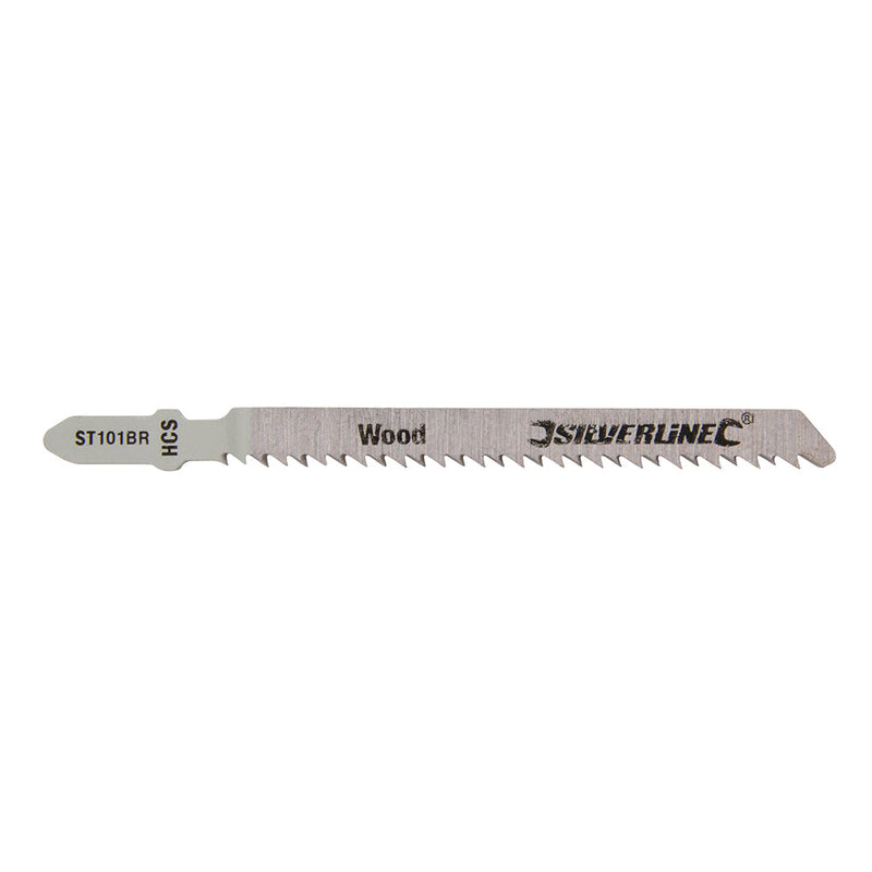 Silverline 233425 Jigsaw Blades for Wood 5pk