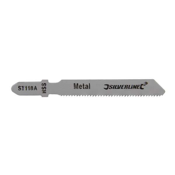 Silverline 234444 Jigsaw Blades for Metal 5pk