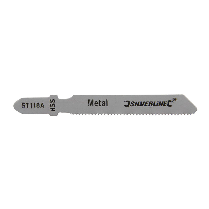 Silverline 234444 Jigsaw Blades for Metal 5pk