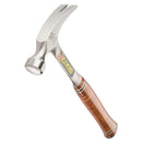 DRAPER 23509 Estwing E16S Straight Claw Hammer with Leather Grip, 16oz/448g