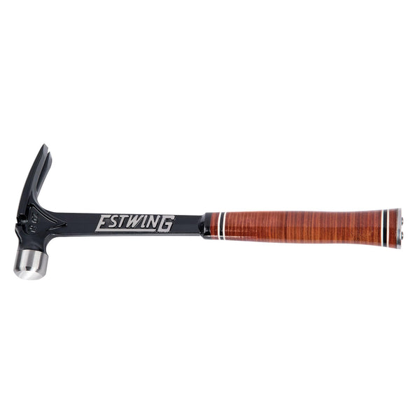 DRAPER 23511 Estwing E19S Ultra Series Smooth Face Framing Hammer with Leather Grip, 19oz/538g