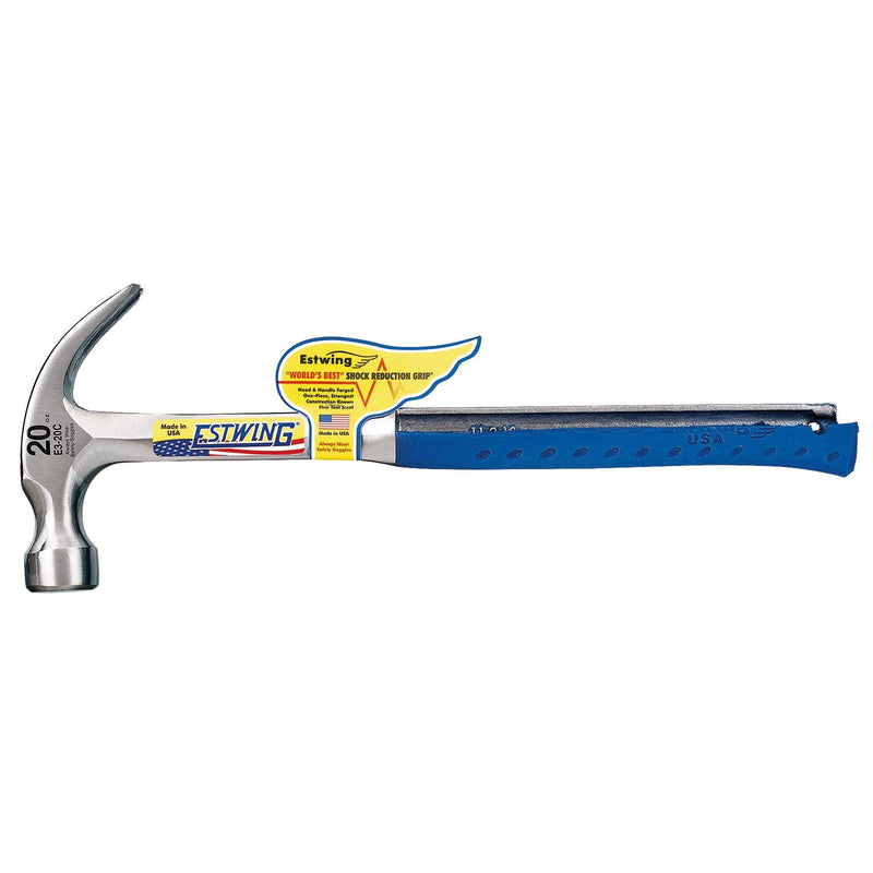 Draper 23538 Estwing E3-20C Curved Claw Hammer (International), 20oz/560g
