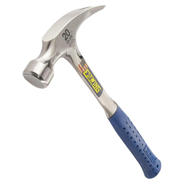 Draper 23539 Estwing E3-20S Straight Claw Hammer, 20oz/560g